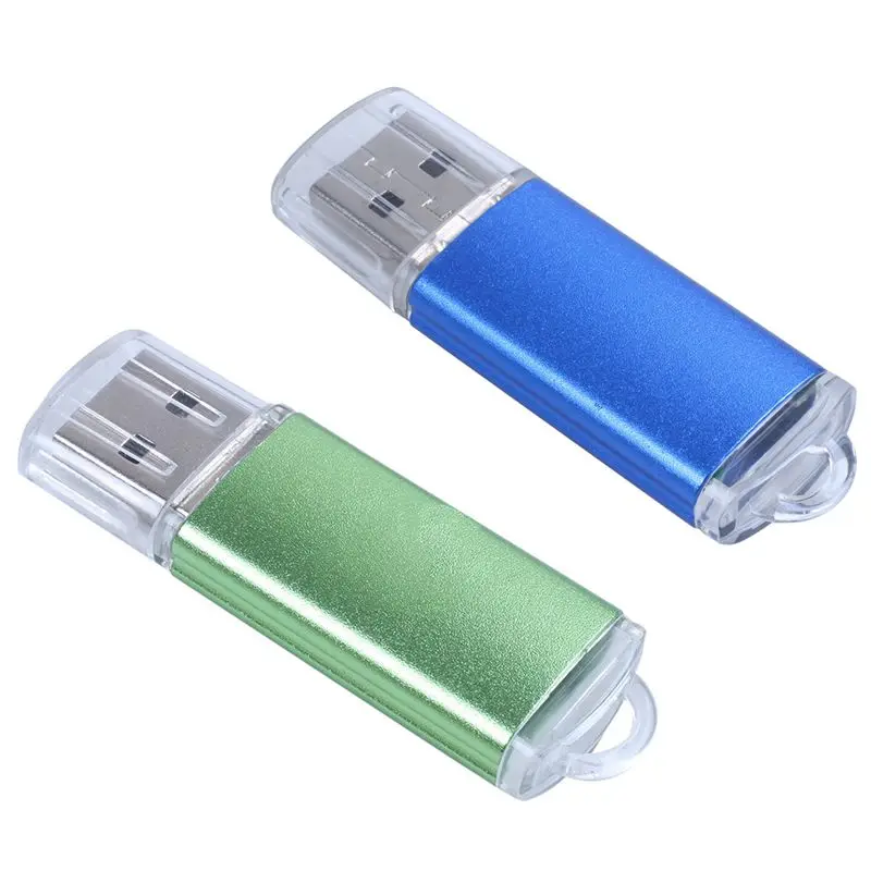 

Флэш-накопитель USB 256, 2 шт., 2,0 МБ, синий и зеленый
