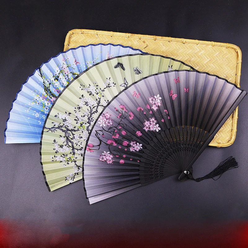 Silk Vintage Style Folding Fan Chinese Japanese Pattern Art Craft Gift Home Decoration Ornaments Dance Hand Fan
Silk Vintage Style Folding Fan Chinese Japanese Pattern Art Craft Gift Home Decoration Ornaments Dance Hand Fan