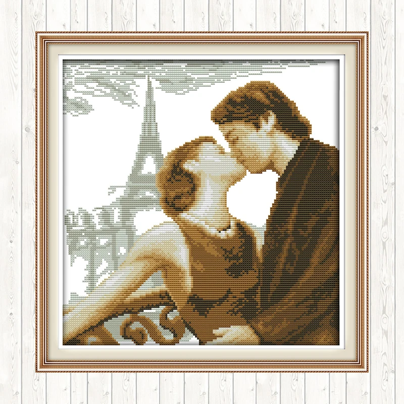 Parisian Love DMC Cotton Thread Printed Canvas DIY Needlework Crafts Cross Stitch Embroidery Kits 14CT 11CT Counted and Stamped
Parisian Love DMC Cotton Thread Printed Canvas DIY Needlework Crafts Cross Stitch Embroidery Kits 14CT 11CT Counted and Stamped