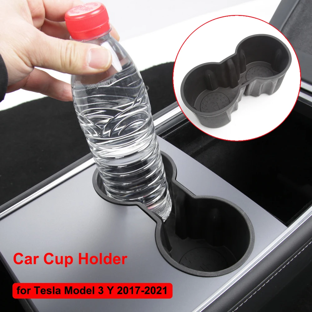 Car Water Cup Holder For Tesla Model 3 Y 2021 Center Accessories Silicone Skid Proof Waterproof Car Coasters Double Hole Holder
Car Water Cup Holder For Tesla Model 3 Y 2021 Center Accessories Silicone Skid Proof Waterproof Car Coasters Double Hole Holder