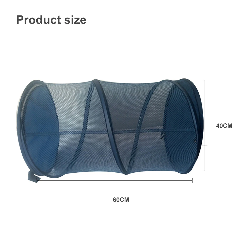 Folding Mesh Laundry Basket with Zipper Cover Space Saving Large Internal Space Convenient
Folding Mesh Laundry Basket with Zipper Cover Space Saving Large Internal Space Convenient