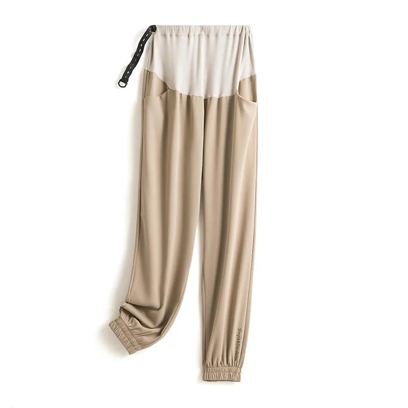 2021 New Maternity Casual Trousers Thin spring summer loose belly lift pants Plus size pregnancy clothes outer wear
2021 New Maternity Casual Trousers Thin spring summer loose belly lift pants Plus size pregnancy clothes outer wear