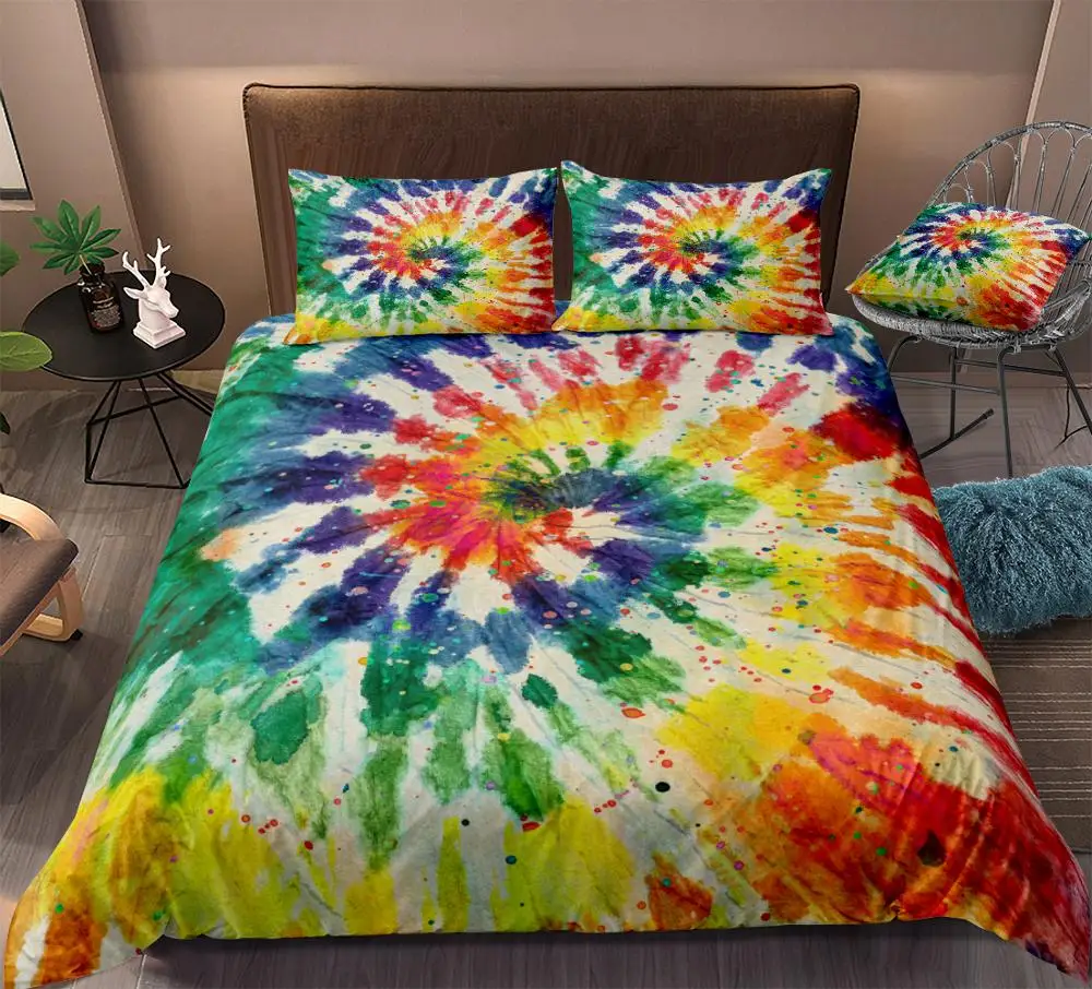 2/3pcs Digital Printing Bedding Set Color Pink Green and Splash Ink Tie Dye Bedspread Cover Brilliant Colors Comforter Cover
2/3pcs Digital Printing Bedding Set Color Pink Green and Splash Ink Tie Dye Bedspread Cover Brilliant Colors Comforter Cover