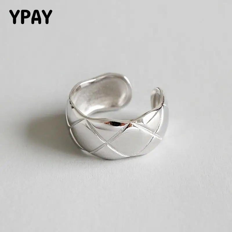 Женское кольцо в клетку YPAY, однотонное блестящее широкое кольцо в стиле панк, 100%, YMR542
Женское кольцо в клетку YPAY, однотонное блестящее широкое кольцо в стиле панк, 100%, YMR542