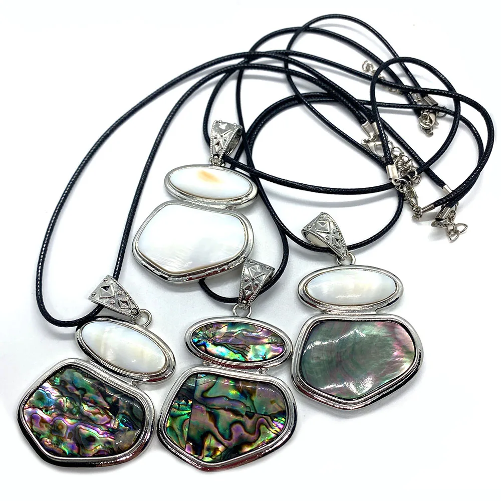 Natural Abalone Shell Pendant Colorful Irregular Geometric Shapes Can Be Handmade Fashion Necklace Jewelry Decoration Wholesale
Natural Abalone Shell Pendant Colorful Irregular Geometric Shapes Can Be Handmade Fashion Necklace Jewelry Decoration Wholesale