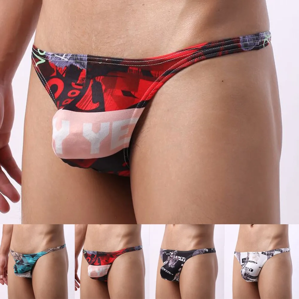 2021 Men Sexy Seamless Print Underpants T-Back Briefs Thong Breathable Pouch Briefs Low Rise Underwear Sissy Briefs Lingerie
2021 Men Sexy Seamless Print Underpants T-Back Briefs Thong Breathable Pouch Briefs Low Rise Underwear Sissy Briefs Lingerie
