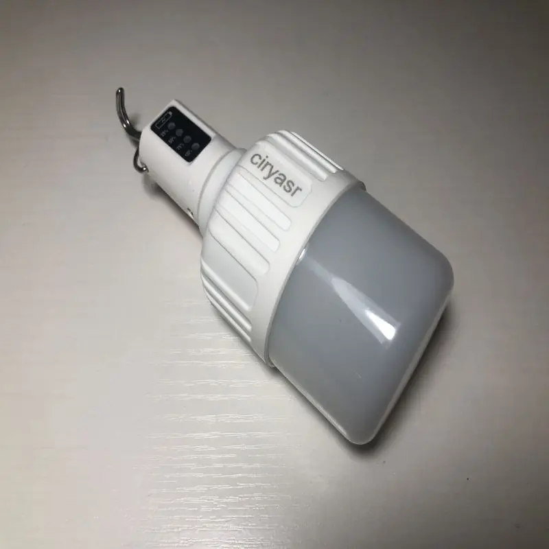 ciryasr Camping Bulb USB Charging LED super bright Lamp portable outdoor camping light bulb Lighting Emergency Lantern Lamp
ciryasr Camping Bulb USB Charging LED super bright Lamp portable outdoor camping light bulb Lighting Emergency Lantern Lamp