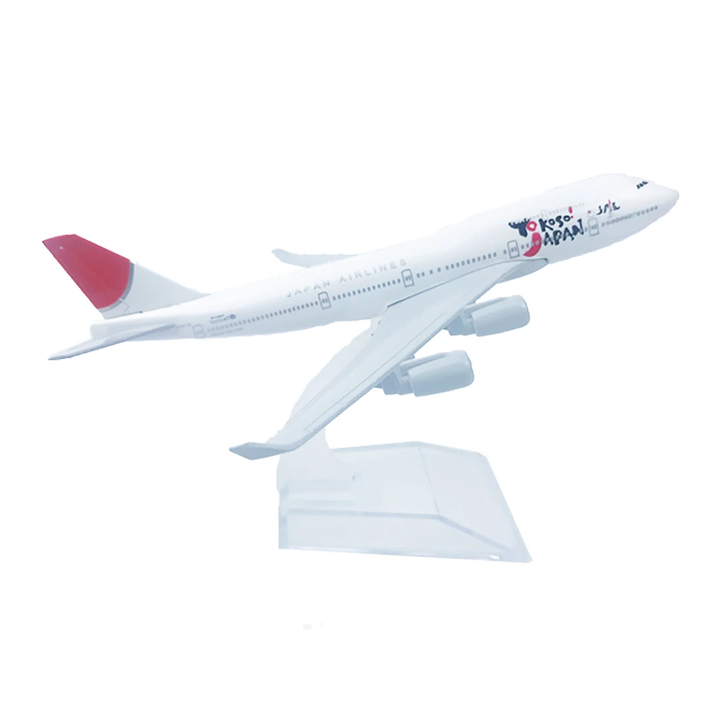1/400 Scale Aircraft Boeing 747 Japan Airlines 16cm Alloy Plane B747 Model Toys Children Kids Gift for Collection
1/400 Scale Aircraft Boeing 747 Japan Airlines 16cm Alloy Plane B747 Model Toys Children Kids Gift for Collection