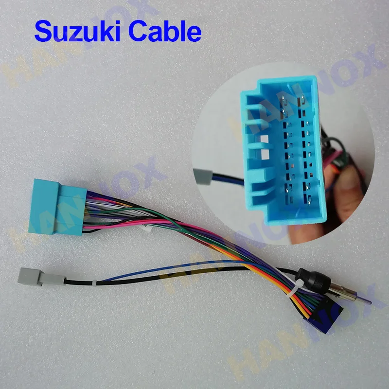 HANNOX Android Car Multimedia Player Universal cable adapter Plug For Suzuki series Swift SX4 S-cross Jimny Baleno LIANA Vitara
HANNOX Android Car Multimedia Player Universal cable adapter Plug For Suzuki series Swift SX4 S-cross Jimny Baleno LIANA Vitara