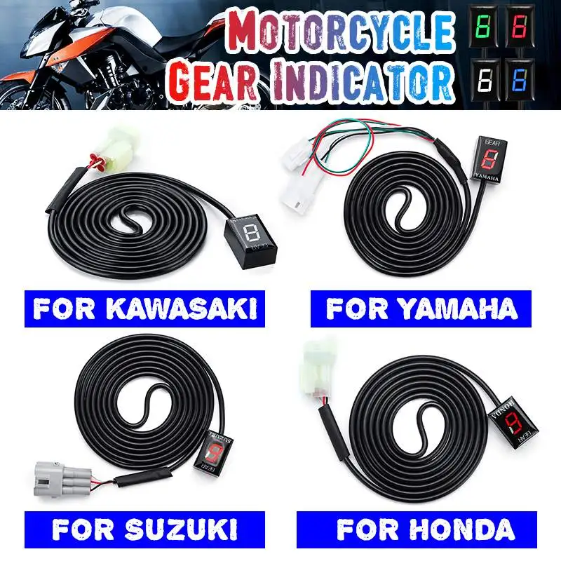 High Quality LED Motorcycle Gear Indicator for Suzuki for Kawasaki for Yamaha for Honda LCD Digital Speed Gear Display Meter
High Quality LED Motorcycle Gear Indicator for Suzuki for Kawasaki for Yamaha for Honda LCD Digital Speed Gear Display Meter