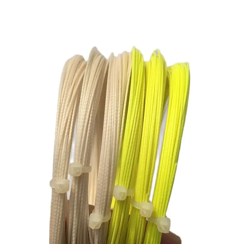 

10pcs quality ZARSIA bulk string badminton racket strings,0.70mm Gauge badminton strings no packing 28LBS
