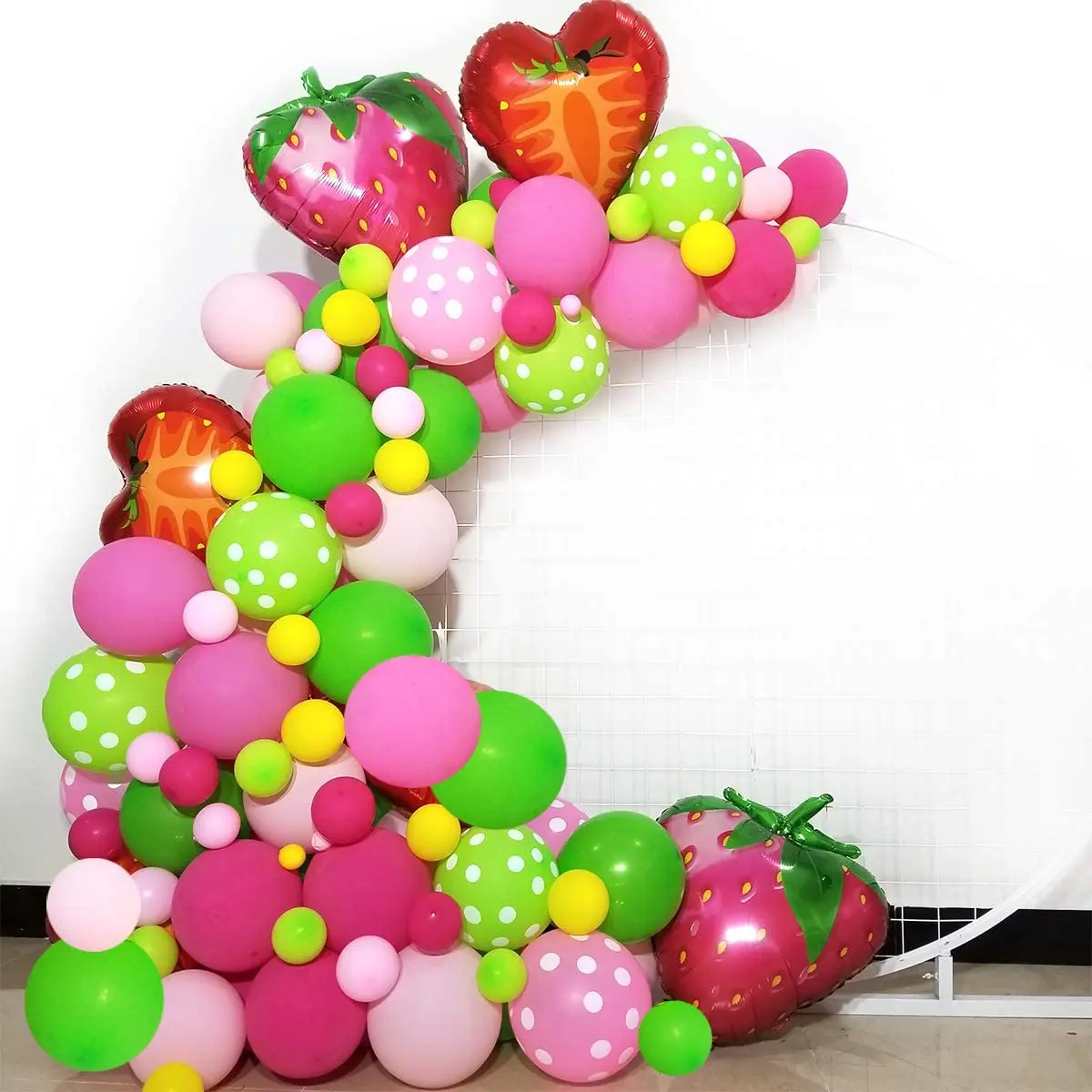 Summer Fruit Party Pink Green Rose Red Latex Balloon Garland Arch Set Strawberry Aluminum Mold Ball Girl Birthday Giftdecoration
Summer Fruit Party Pink Green Rose Red Latex Balloon Garland Arch Set Strawberry Aluminum Mold Ball Girl Birthday Giftdecoration