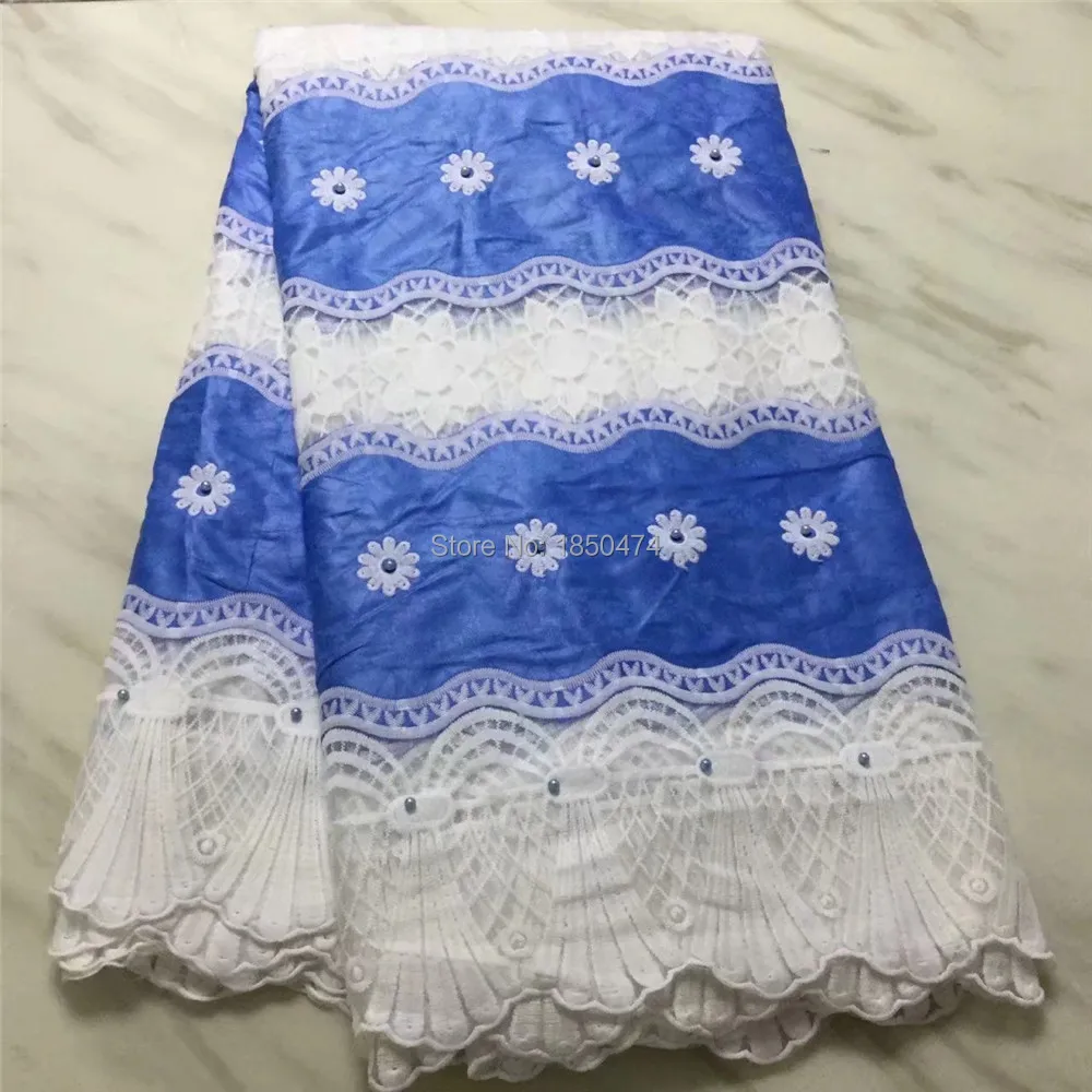 African White/Blue Bazin Riche lace Africa Party Garment Fabric New 5Yards Brocade Fabric African Bazin/Milk Fiber/Beaded Party
African White/Blue Bazin Riche lace Africa Party Garment Fabric New 5Yards Brocade Fabric African Bazin/Milk Fiber/Beaded Party
