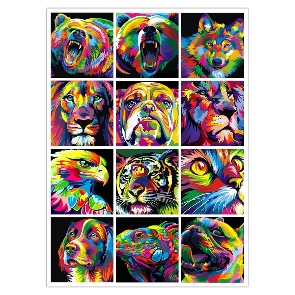 3D Алмазная вышивка «сделай сам» с цветными животными, мозаика для рисования, Детская мозаика ручной работы, украшение для дома, подарок
3D Алмазная вышивка «сделай сам» с цветными животными, мозаика для рисования, Детская мозаика ручной работы, украшение для дома, подарок