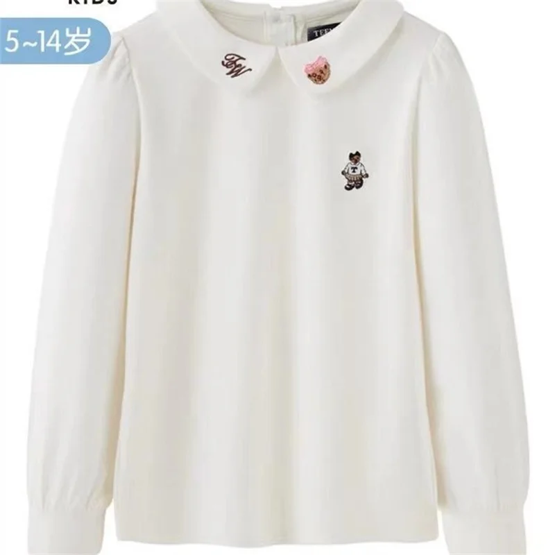 2020 spring and autumn Korean children's wear girls' shirt embroidery long sleeve top
2020 spring and autumn Korean children's wear girls' shirt embroidery long sleeve top