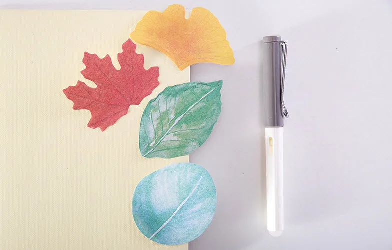 Autumn leaf sticker notes Cartoon N times notebook Creative message book Novelty gift item 4pcs/lot
Autumn leaf sticker notes Cartoon N times notebook Creative message book Novelty gift item 4pcs/lot
