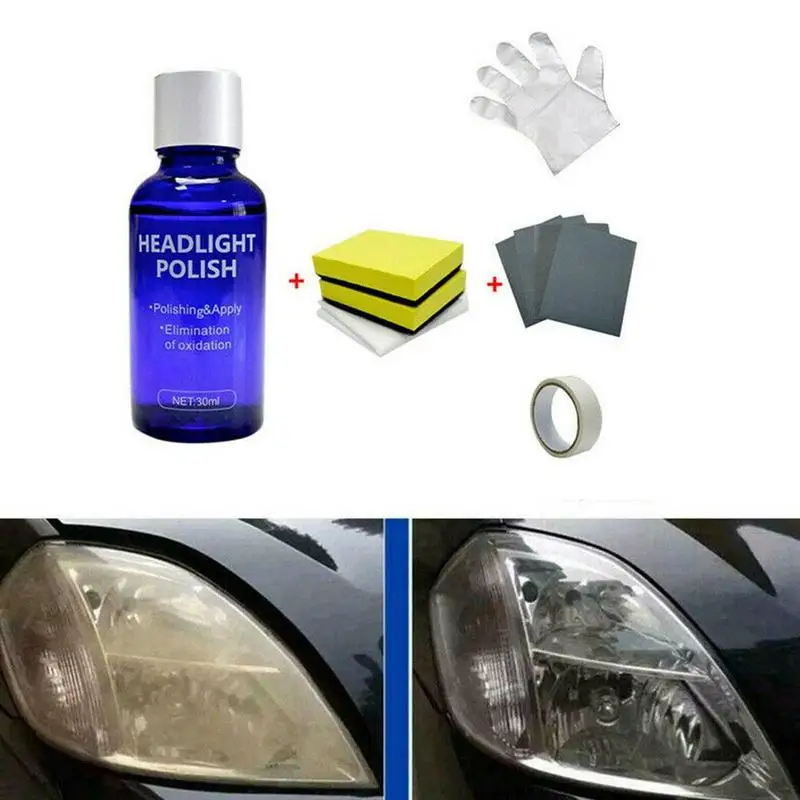 Car headlight repair fluid car lights scratches oxidation plating crystal repair agent send tool 10ML 30ml paint headlight polis
Car headlight repair fluid car lights scratches oxidation plating crystal repair agent send tool 10ML 30ml paint headlight polis