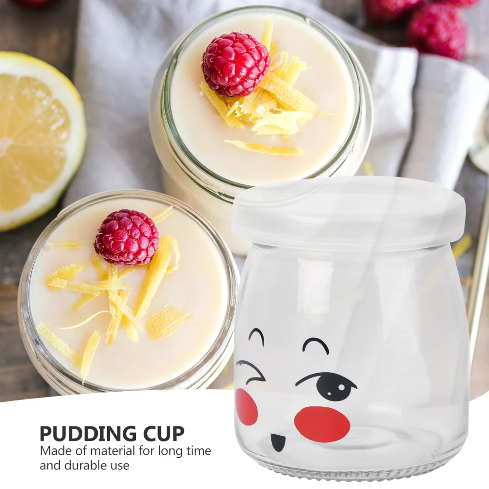 10pcs 150ml Lovely Pudding Bottle Glass Heat-resistant Yogurt Containers Cup Jelly Jar for Home Shop (Random Pattern)
10pcs 150ml Lovely Pudding Bottle Glass Heat-resistant Yogurt Containers Cup Jelly Jar for Home Shop (Random Pattern)