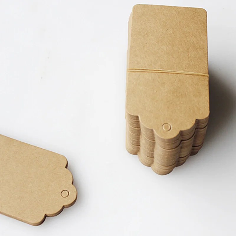 100pcs 5x3cm Scalloped Kraft Paper Card / Gift Tag / DIY Tag / Luggage Tag / Price Label (Brown)
100pcs 5x3cm Scalloped Kraft Paper Card / Gift Tag / DIY Tag / Luggage Tag / Price Label (Brown)