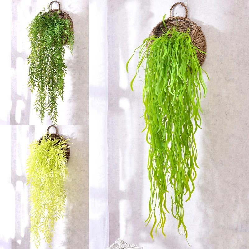 Vines Artificial Plant Simulation Plants Rattan Wall Hanging Rattan Leaves Branches Fake Green Plant Outdoor Garden Home Decor
Vines Artificial Plant Simulation Plants Rattan Wall Hanging Rattan Leaves Branches Fake Green Plant Outdoor Garden Home Decor