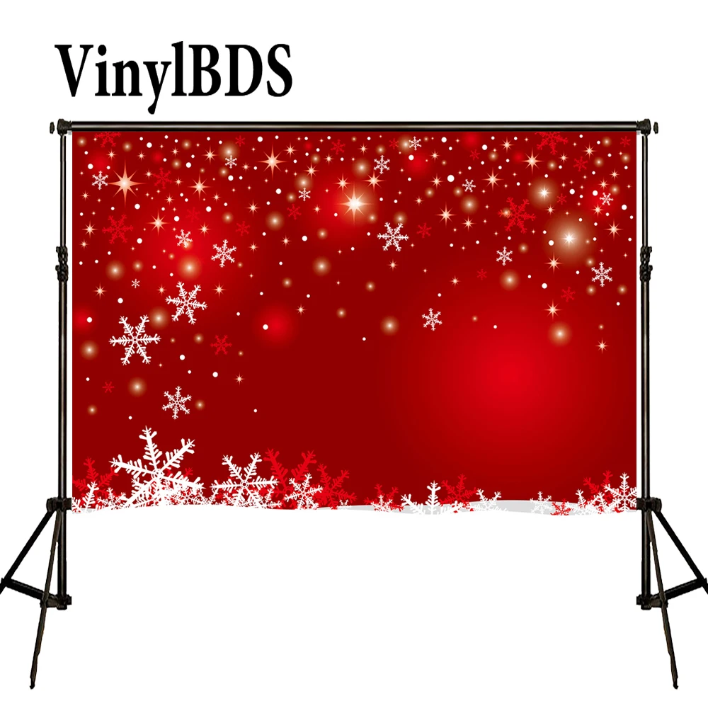 

VinylBDS Рождественский фон для фотосъемки звезда снежинка пятна фоны светильник фотосессия фон для фотостудии