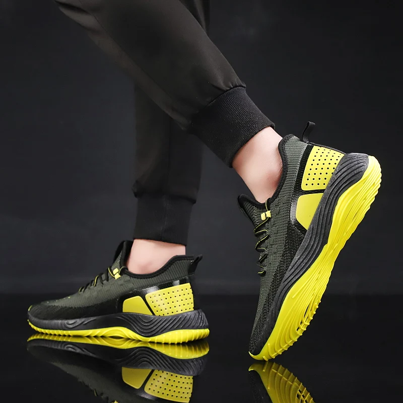 Breathable solid Sneakers Shoes sport Mens mens para mens knitting Fashionable mesh shoe shoes trainers s black men informales
Breathable solid Sneakers Shoes sport Mens mens para mens knitting Fashionable mesh shoe shoes trainers s black men informales