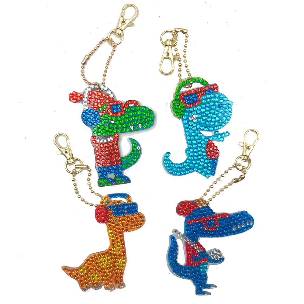 5D Keychain Animal Dinosaur Diamond Bag Pendant Jewelry Diamond Painting Mosaic DIY Home Decoration Pattern Handmade Gift
5D Keychain Animal Dinosaur Diamond Bag Pendant Jewelry Diamond Painting Mosaic DIY Home Decoration Pattern Handmade Gift