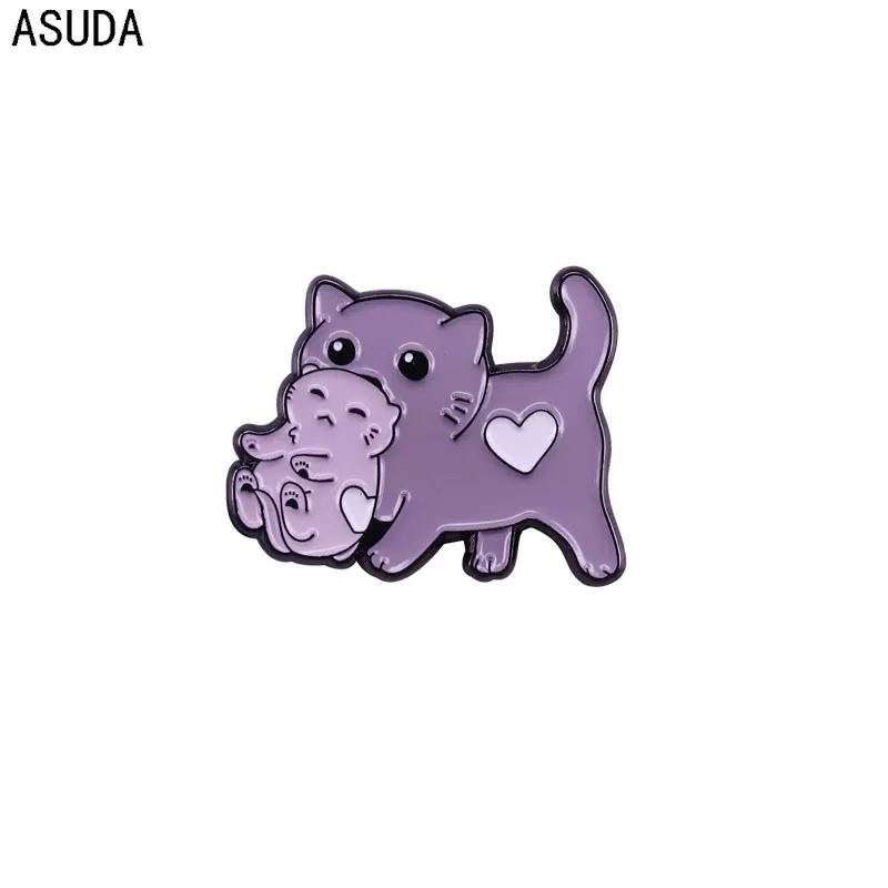 cute cat brooches and cartoon Cat child love enamel pins Men women fashion jewelry gifts anime movie novel lapel badges 
cute cat brooches and cartoon Cat child love enamel pins Men women fashion jewelry gifts anime movie novel lapel badges