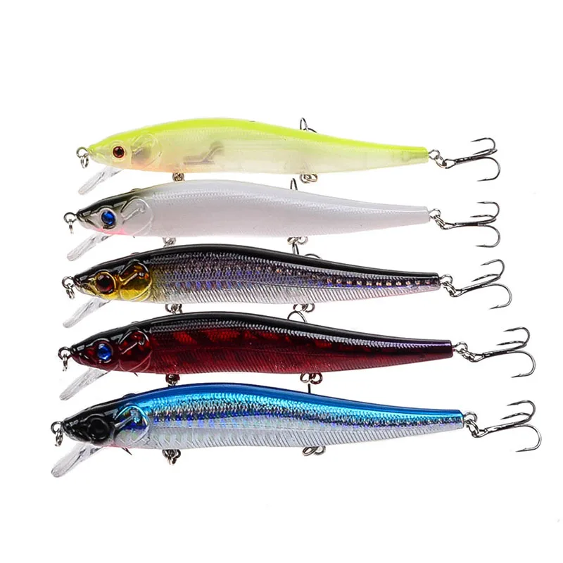 11.5cm/14.5g Artificial Sinking Plastic Hard Bait 6# With Sharp Treble Hook Wobblers 3D Simulation Eyes Bionic Bait Sea Fishing
11.5cm/14.5g Artificial Sinking Plastic Hard Bait 6# With Sharp Treble Hook Wobblers 3D Simulation Eyes Bionic Bait Sea Fishing