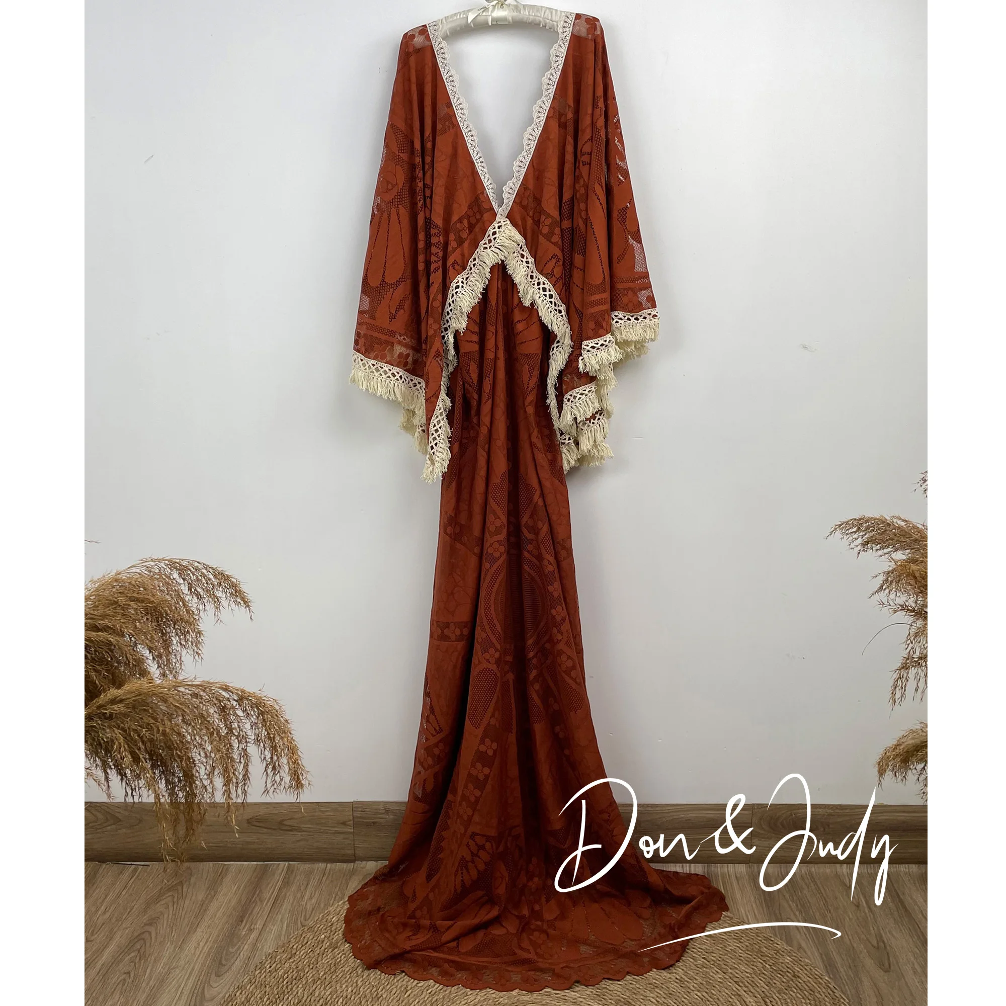 DON&JUDY Boho Maternity Lace Dresses For Photo Shoot Pregnant Woman Photography Dress Maternity Photo Shooting Maxi Gown V-neck
DON&JUDY Boho Maternity Lace Dresses For Photo Shoot Pregnant Woman Photography Dress Maternity Photo Shooting Maxi Gown V-neck