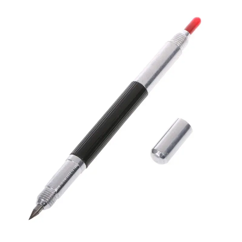 Double End Sharp Tungsten Steel Tip Kraspen Clip Pen Keramiek Glas Shell Metalen Constructie Markering Gereedschap 137Mm Precise
Double End Sharp Tungsten Steel Tip Kraspen Clip Pen Keramiek Glas Shell Metalen Constructie Markering Gereedschap 137Mm Precise