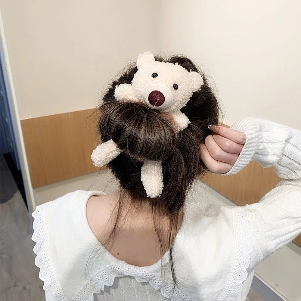 Cute Bear Headwear Hair circle Elasticity Furry Headwear Girls Hair-Band Kids Meatball Animal Head Rubber Band Hair Accessories
Cute Bear Headwear Hair circle Elasticity Furry Headwear Girls Hair-Band Kids Meatball Animal Head Rubber Band Hair Accessories