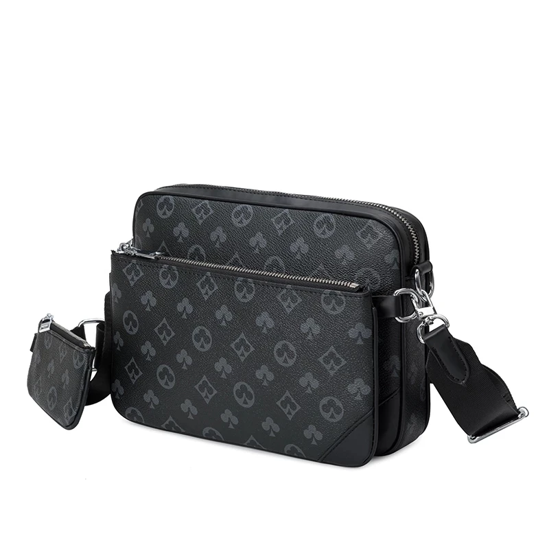 Luxury Men Bag Designer Men's Handbags and Purse Fashion Messenger Shoulder Bag leather 3pc Set Mahjong Crossbody Bag Sac A Main
Luxury Men Bag Designer Men's Handbags and Purse Fashion Messenger Shoulder Bag leather 3pc Set Mahjong Crossbody Bag Sac A Main