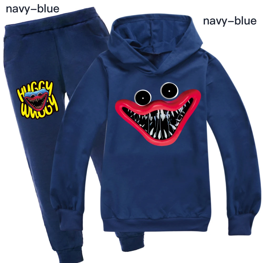 2022 Game Poppy Playtime Boy Hoodies Sets Kids Clothes Cosplay Huggy Wuggy Teens Sweatshirt Pants Children's Spring Autumn Suit
2022 Game Poppy Playtime Boy Hoodies Sets Kids Clothes Cosplay Huggy Wuggy Teens Sweatshirt Pants Children's Spring Autumn Suit