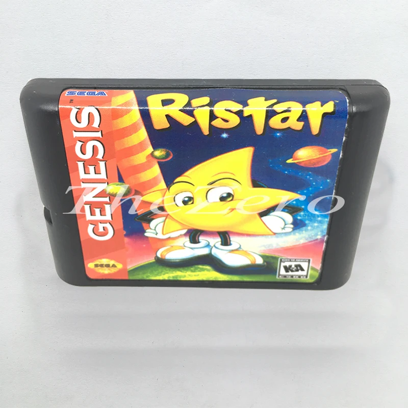 Ristar ЕС/японский оболочка для 16 бит карточная игра Genesis Системы Sega игры Mega