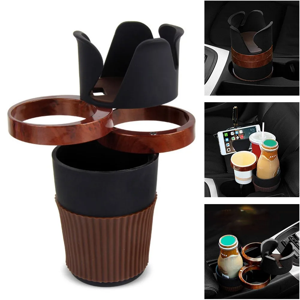 1PC Car Cup Holder Three-Dimensional and Non-Slip 4 In1 ABS+Silicone Drink Holder Multi-Functional Simple Practical 19*8*Cm
1PC Car Cup Holder Three-Dimensional and Non-Slip 4 In1 ABS+Silicone Drink Holder Multi-Functional Simple Practical 19*8*Cm