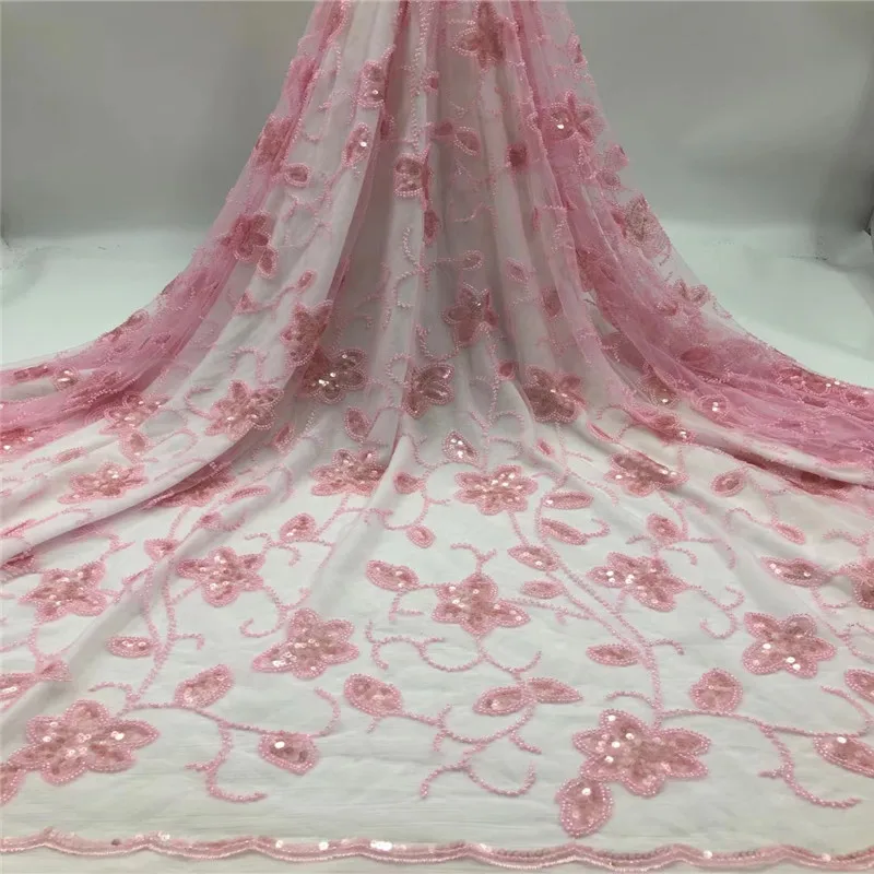 African Beaded Lace Fabric Embroidered Nigerian Laces Fabric 2020 High Quality lace French Tulle Lace Fabric For Women jh19-95
African Beaded Lace Fabric Embroidered Nigerian Laces Fabric 2020 High Quality lace French Tulle Lace Fabric For Women jh19-95