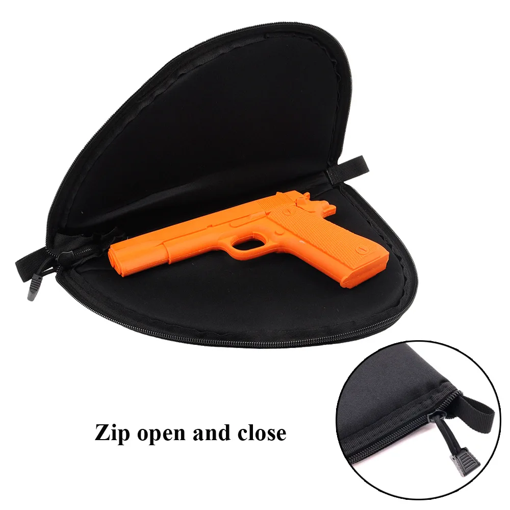 Tactical Portable Black Revolver Airsoft Pistol Rug Gun Carry Bag Holster Storage Case M1911 P229 Protection Padded Pouch
Tactical Portable Black Revolver Airsoft Pistol Rug Gun Carry Bag Holster Storage Case M1911 P229 Protection Padded Pouch
