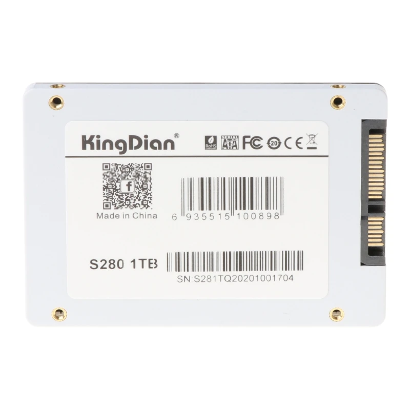 KingDian 2.5" Internal Desktop Hard Disc High Speed Solid State Drive SATA3 
KingDian 2.5" Internal Desktop Hard Disc High Speed Solid State Drive SATA3