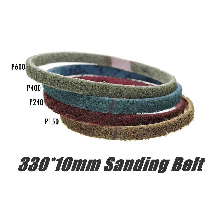 12PCS 10*330MM Non-woven Nylon Sanding Coarse to Fine Fiber Abrasive Sanding Belt for Stainless Steel Metal Striping Deburring
12PCS 10*330MM Non-woven Nylon Sanding Coarse to Fine Fiber Abrasive Sanding Belt for Stainless Steel Metal Striping Deburring