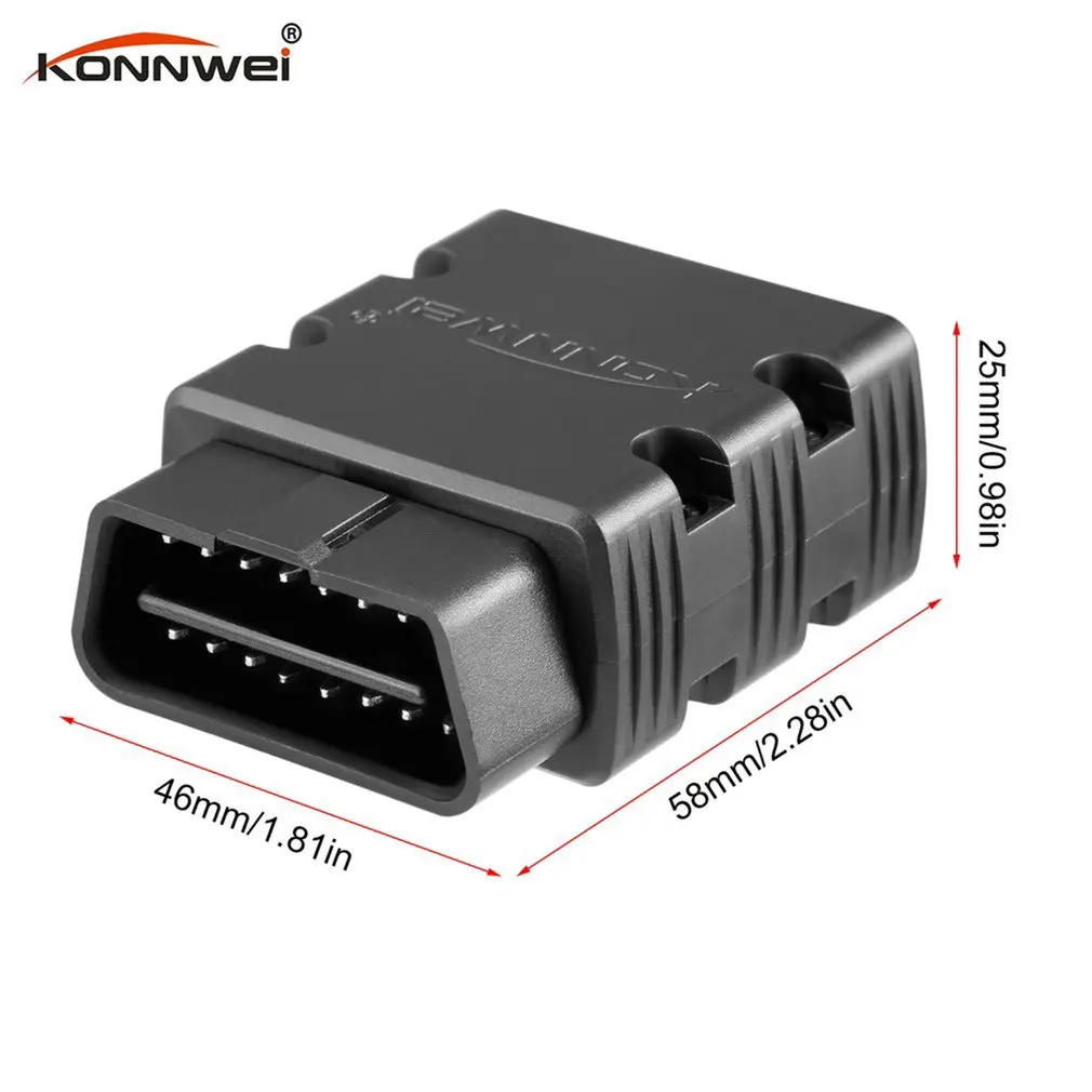 Konnwei KW902 ELM327 Bluetooth OBD2 Car Fault Diagnostic Scanner Detector Tool Code Reader OBDII Auto Scanner Interface
Konnwei KW902 ELM327 Bluetooth OBD2 Car Fault Diagnostic Scanner Detector Tool Code Reader OBDII Auto Scanner Interface