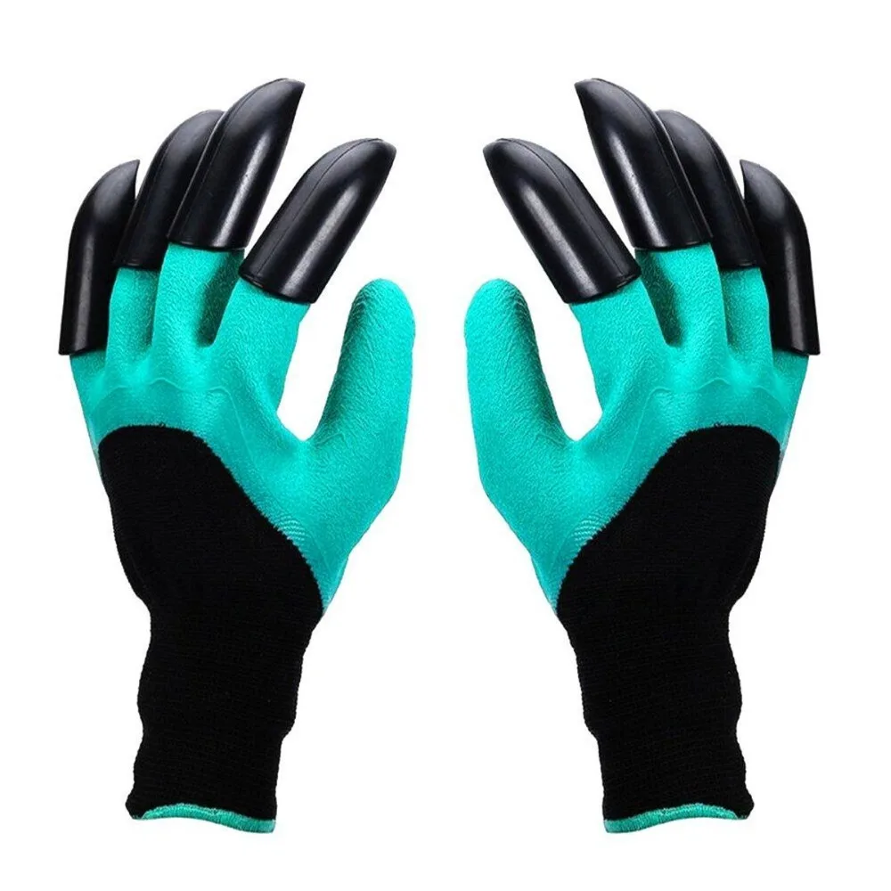2 Pairs Green Garden Gloves Plastic Hand Claw Garden Rubber Glove for Digging Waterproof Planting Weeding Seeding Gardening
2 Pairs Green Garden Gloves Plastic Hand Claw Garden Rubber Glove for Digging Waterproof Planting Weeding Seeding Gardening