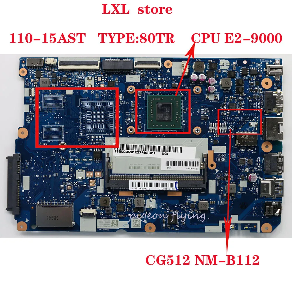 Для материнской платы lenovo 110-15AST Процессор: E2-9000 DDR4 CG512 NM-B112 FRU 5B20M56013 5B20M56010 Тип: 80TR 100% ТЕСТ ОК
Для материнской платы lenovo 110-15AST Процессор: E2-9000 DDR4 CG512 NM-B112 FRU 5B20M56013 5B20M56010 Тип: 80TR 100% ТЕСТ ОК