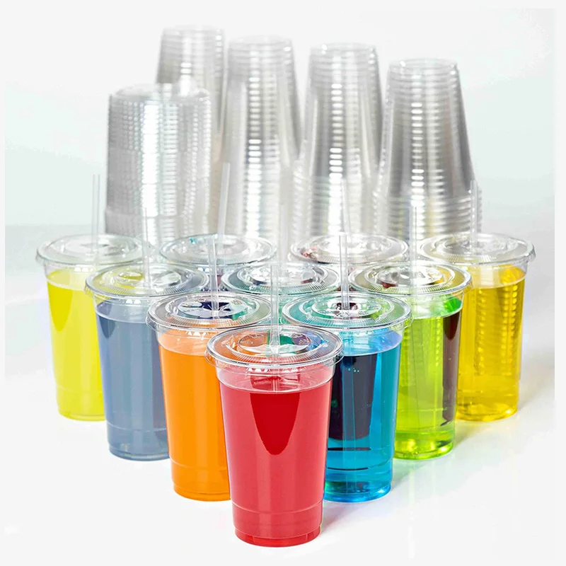 100pcs Disposable Clear Plastic Bubble Tea Straw With Lids For Ice Coffee Bubble Tea Smoothie Cold Beverage Straws Plastic
100pcs Disposable Clear Plastic Bubble Tea Straw With Lids For Ice Coffee Bubble Tea Smoothie Cold Beverage Straws Plastic