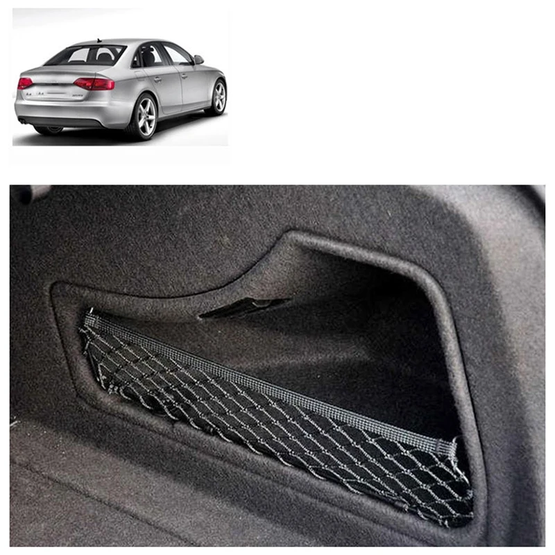 Car Back Rear Trunk Seat Storage Bag Mesh Auto Organizer Elastic String Net Bag Car Accessories For- A4 B8 2008-2016
Car Back Rear Trunk Seat Storage Bag Mesh Auto Organizer Elastic String Net Bag Car Accessories For- A4 B8 2008-2016