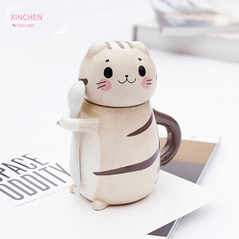Новая керамическая кофейная кружка с ложкой XINCHEN с милым котом, креативная ручная роспись, посуда для напитков, чашки для молока и чая, новые ...
Новая керамическая кофейная кружка с ложкой XINCHEN с милым котом, креативная ручная роспись, посуда для напитков, чашки для молока и чая, новые ...
