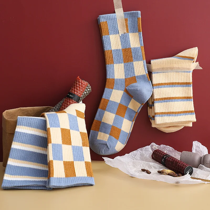 Blue Plaid Socks Women's Tube Socks
Blue Plaid Socks Women's Tube Socks