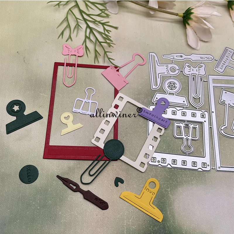 Bookmark tag clip Metal Cutting Dies Stencils Die Cut for DIY Scrapbooking Album Paper Card Embossing
Bookmark tag clip Metal Cutting Dies Stencils Die Cut for DIY Scrapbooking Album Paper Card Embossing