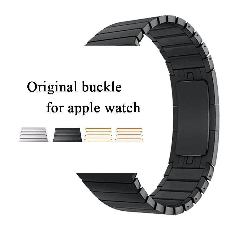 Металлический браслет из нержавеющей стали для apple watch 5 4 3 iwatch 42 мм 38 44 40 мм|Ремешки