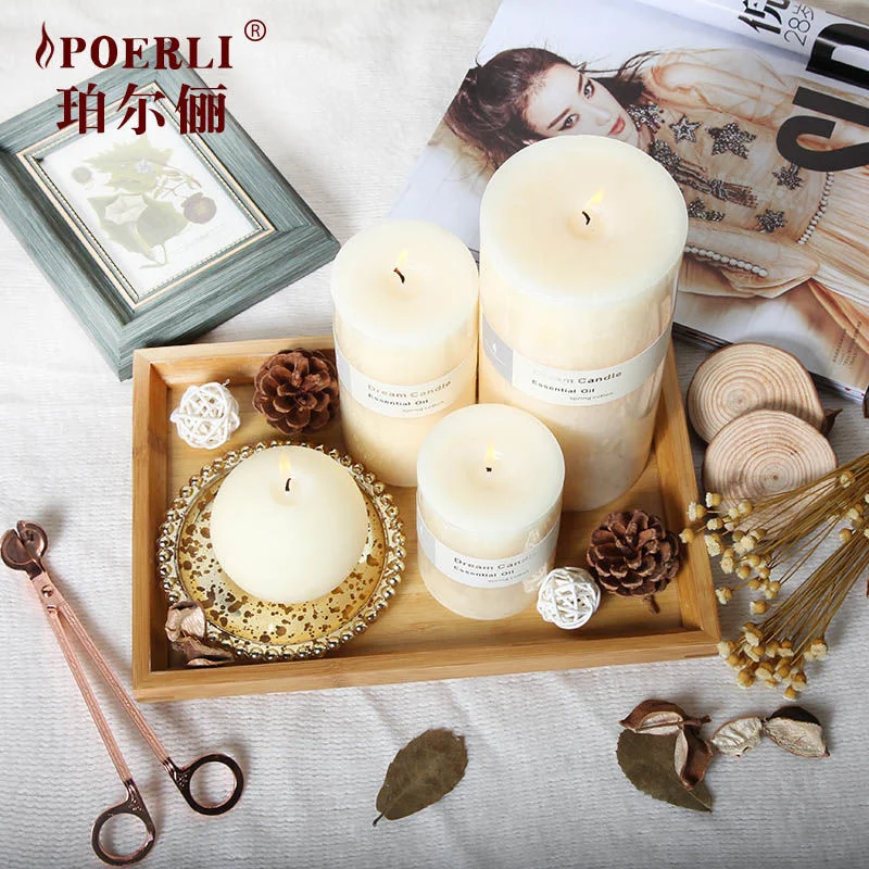 Wedding White Candles Decorative Aromatic Candles Dining Table Pillar Scented Candle Large for Party Birthday
Wedding White Candles Decorative Aromatic Candles Dining Table Pillar Scented Candle Large for Party Birthday